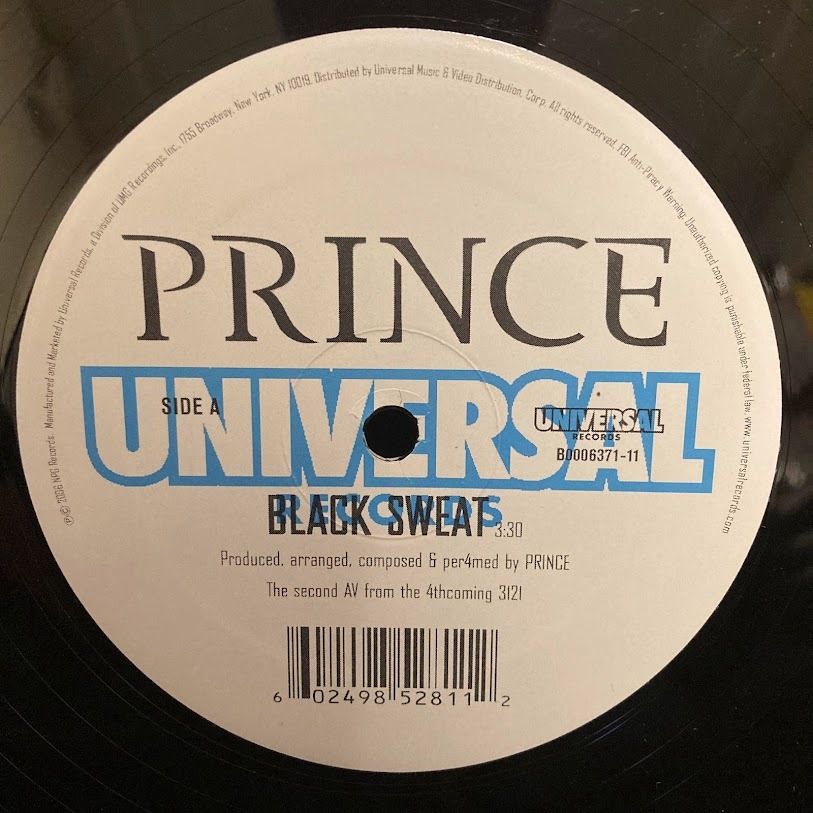 PRINCE / BLACK SWEAT_画像2