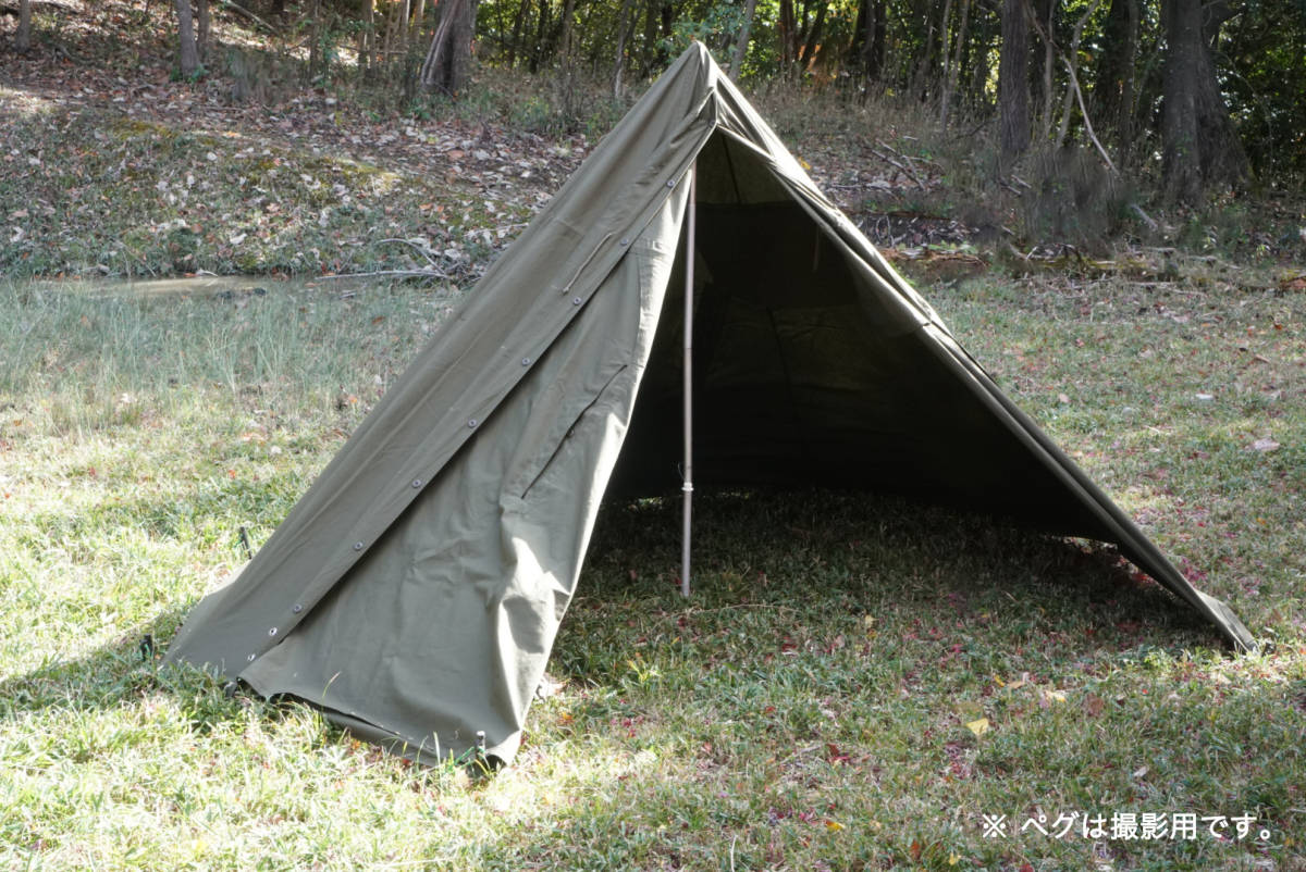 訳あり ポーランド軍 ポンチョテント一式 サイズ3 オリジナル復刻版