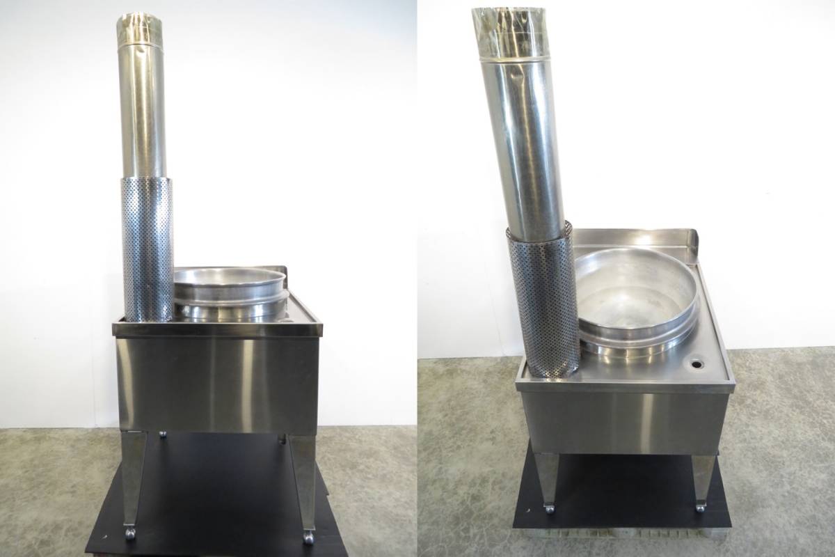 状態良好】ゆで麺機 ガス生そば釜 都市ガス 茹で麺機 そば釜 うどん釜