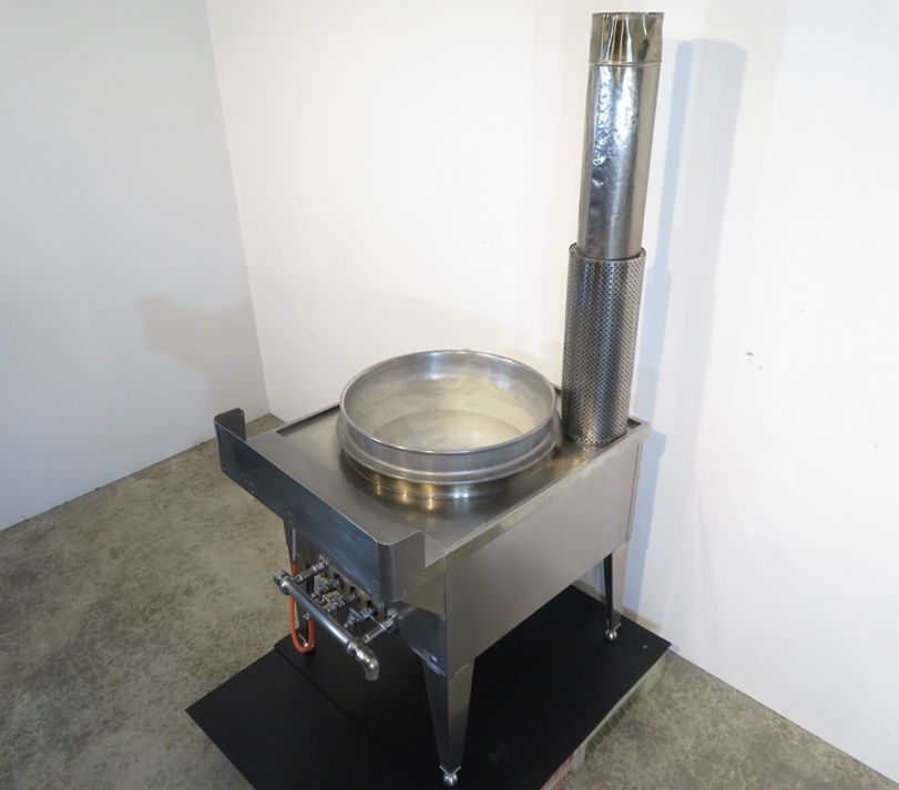 状態良好】ゆで麺機 ガス生そば釜 都市ガス 茹で麺機 そば釜 うどん釜