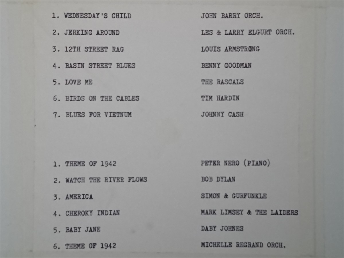 LP CBS SONY 見本盤/46年11月新譜 強力ハイライト盤（新譜受注用）/洋画の映画音楽,世界のムード音楽,他オムニバス_画像10