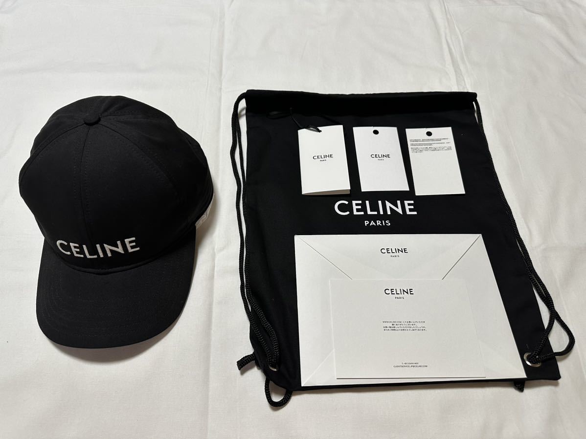 B品セール セリーヌCELINEキャップMマリン確実正規トリオンフC - 通販