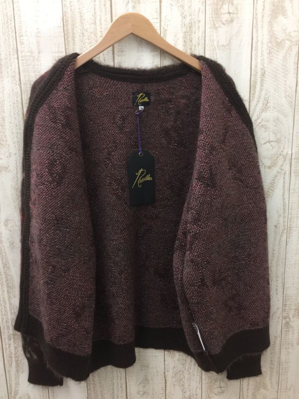 (ME) unused goods needles needle zMohair Cardigan Rosemo hair cardigan rose TK566