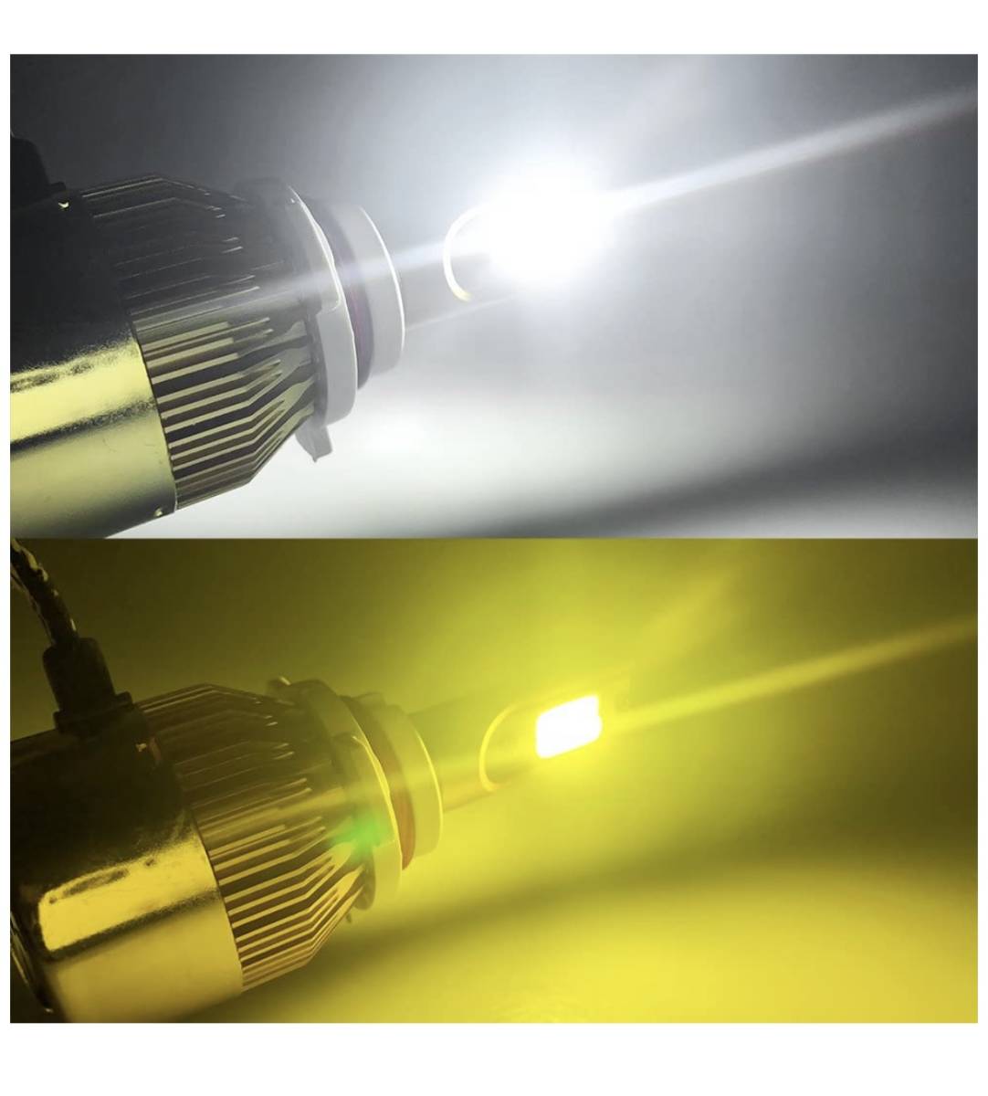 グランビア H11.8-H14.4 VCH10W フォグランプ LED ツイン 2色 切り替え HB4