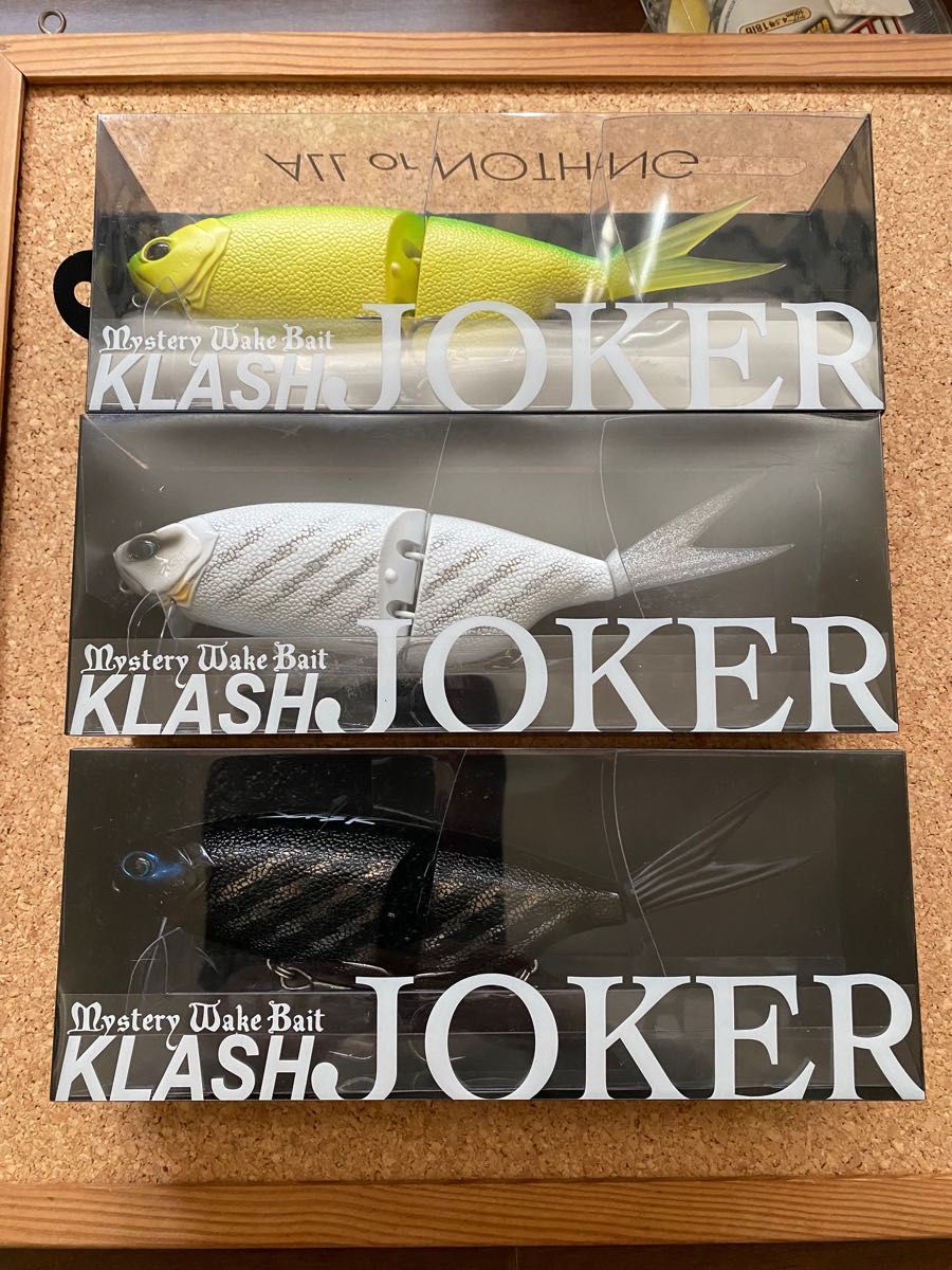 DRT KLASH JOKER 限定色　3色セット ELECTRIC つや消しレジェンドチャート　クラッシュジョーカー　バサクラ Yahoo!フリマ（旧）