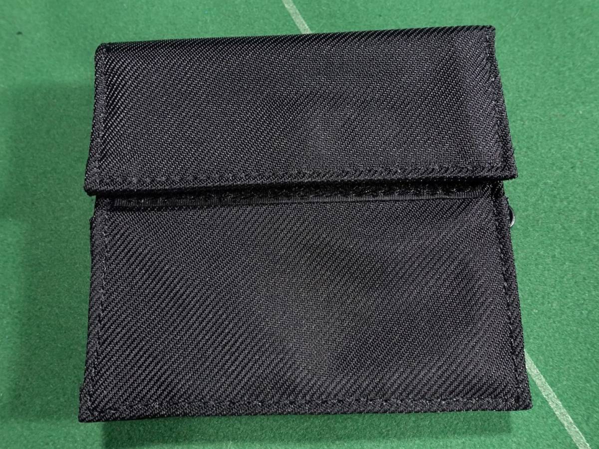 * Porter раунд диагональный рисунок нейлон tsu il материалы compact кошелек Minimum бумажник черный прекрасный товар!!!*