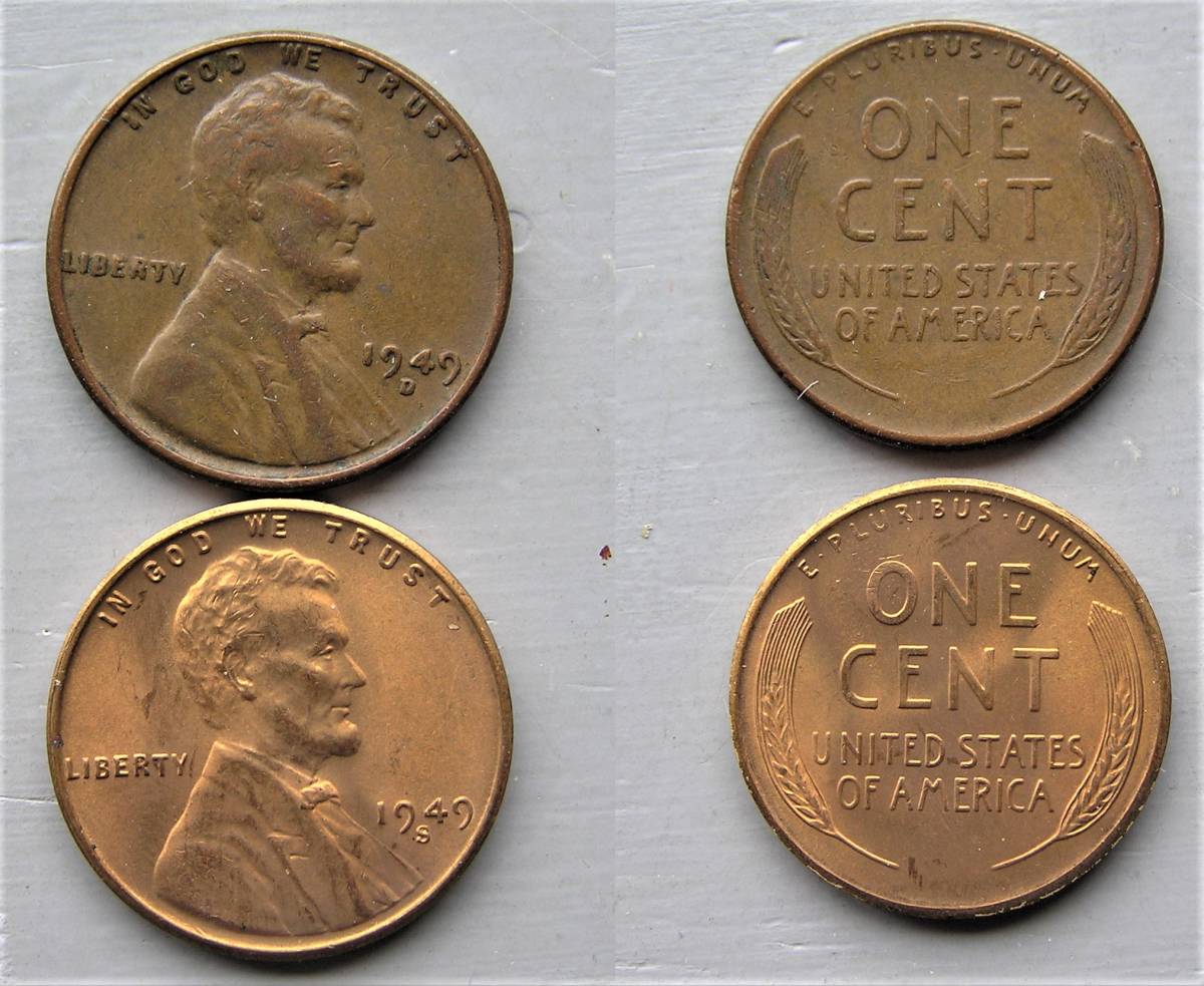 かわいい新作 アメリカ硬貨1953年Dリンカーン1セント agapeeurope.org