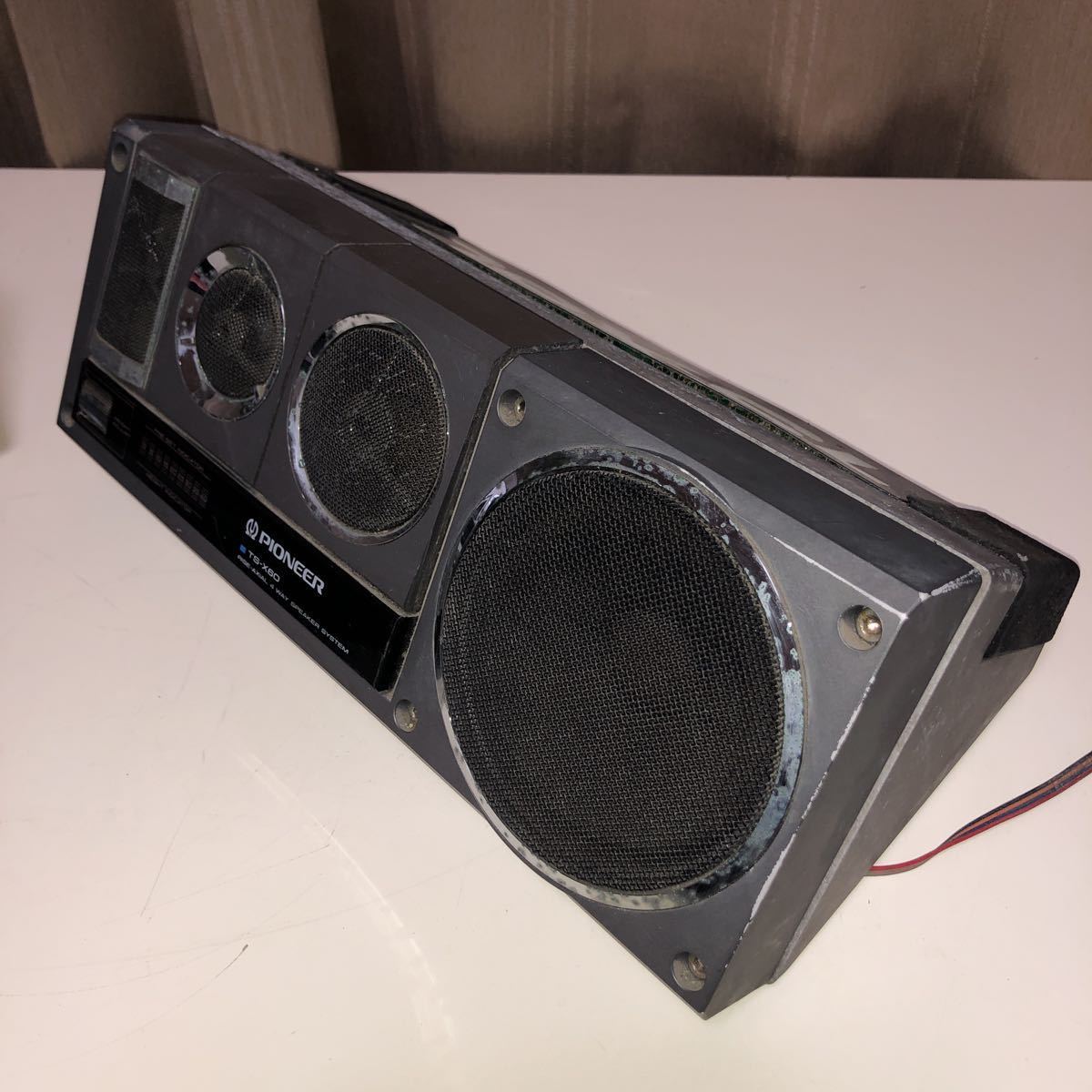 ♪Pioneer パイオニア 置型スピーカー TS-X60 旧車 当時物 品♪ | www
