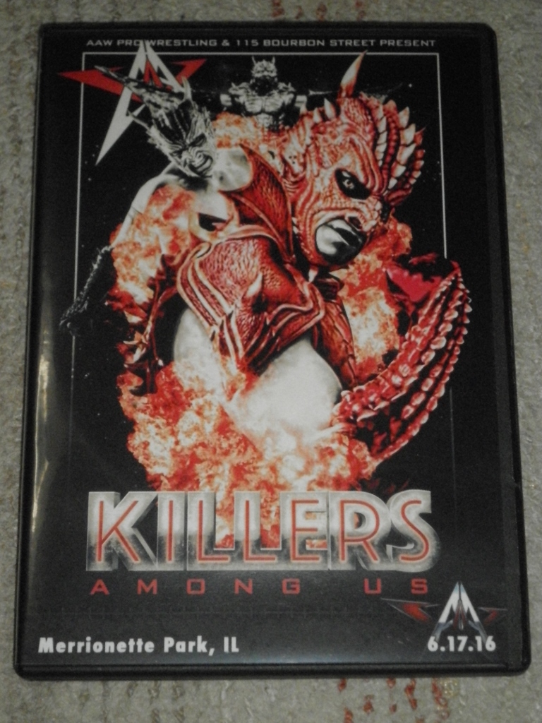 ★☆AAW　KILLRS AMONG US　海外市販　DVD　中古品☆★_画像1