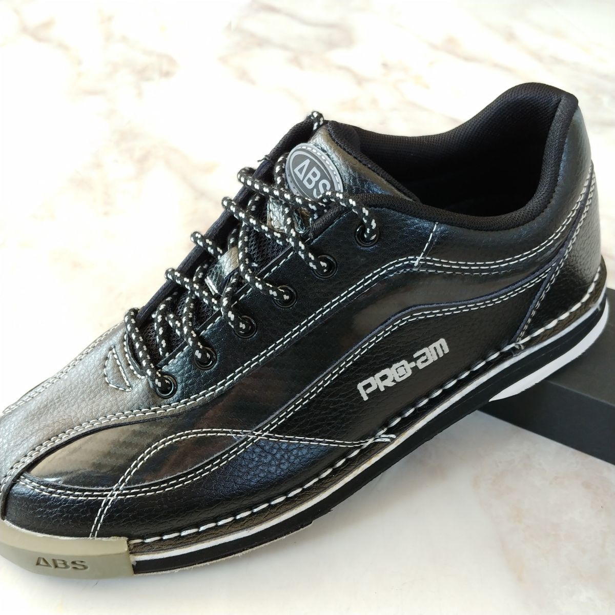 ABS S-570 ブラック ボーリング ボウリング用品 グッズ シューズ 靴