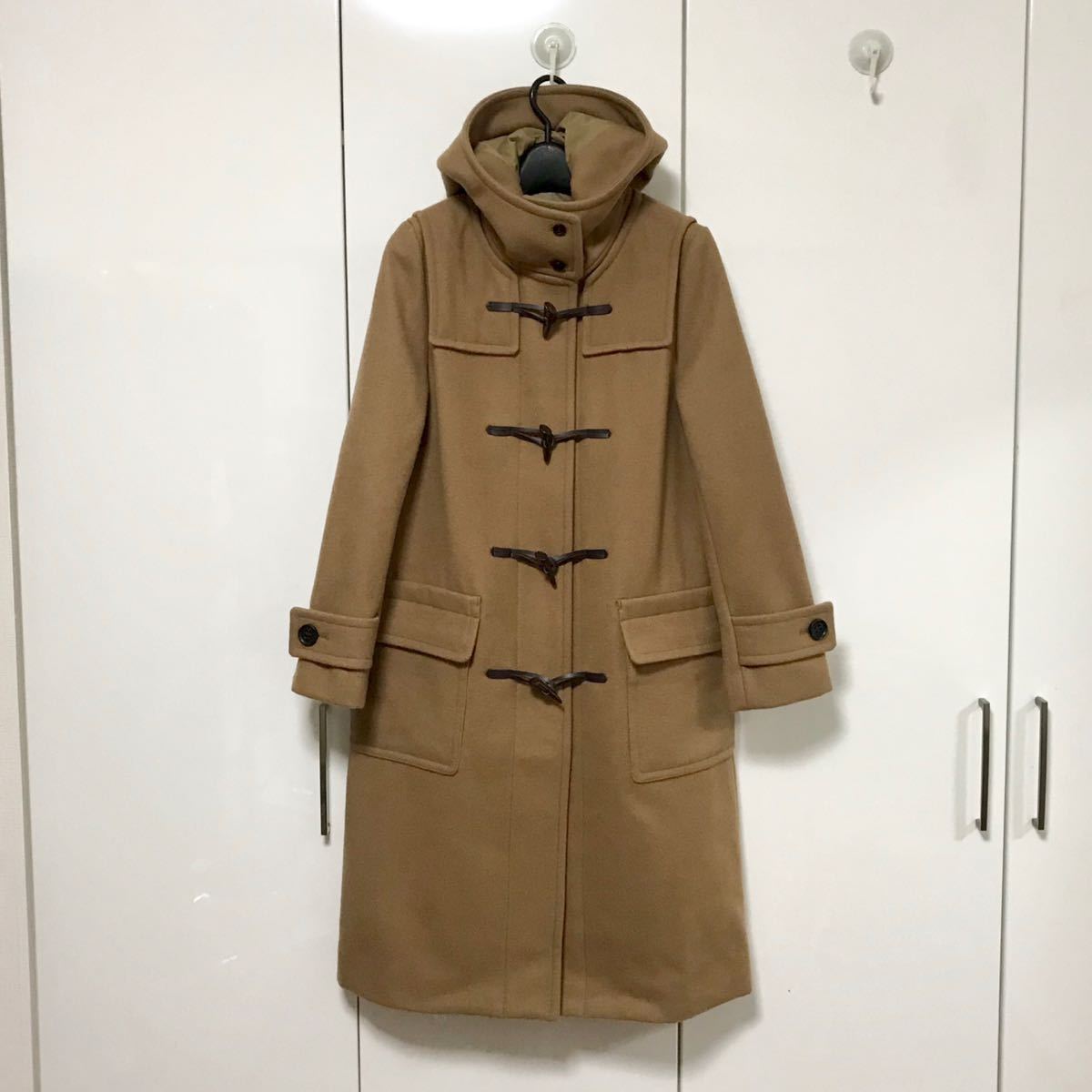  beautiful goods Nano Universe tail .meru ton long duffle coat regular price 28600 jpy 36 [CLASSY. 12 month number publication ]