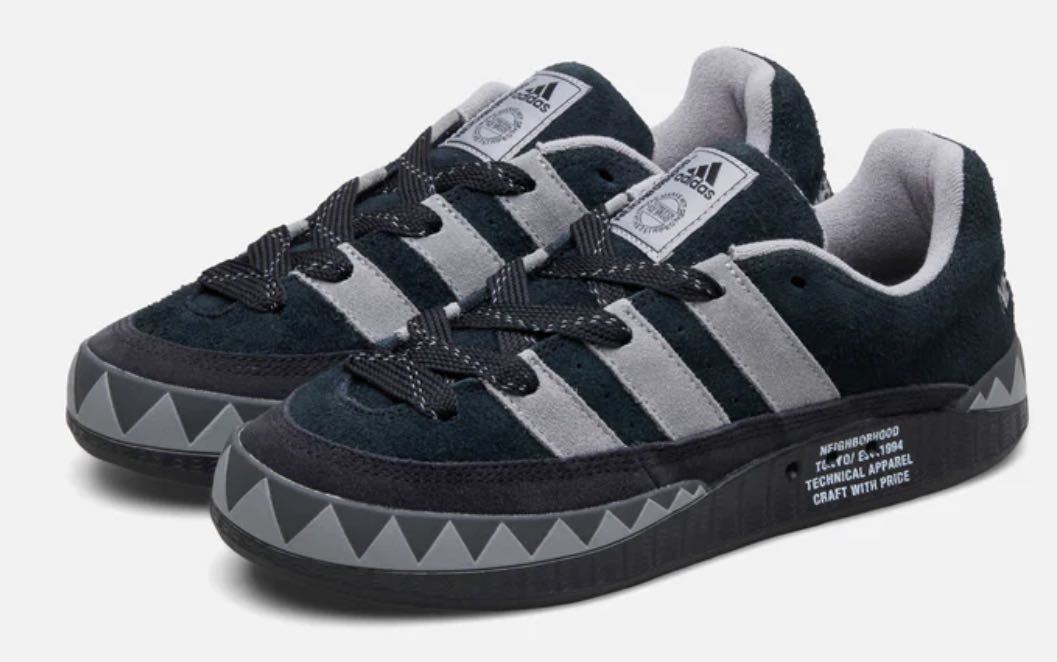 黒26cm NEIGHBORHOOD × adidas Originals Adimatic ネイバーフッド_画像1