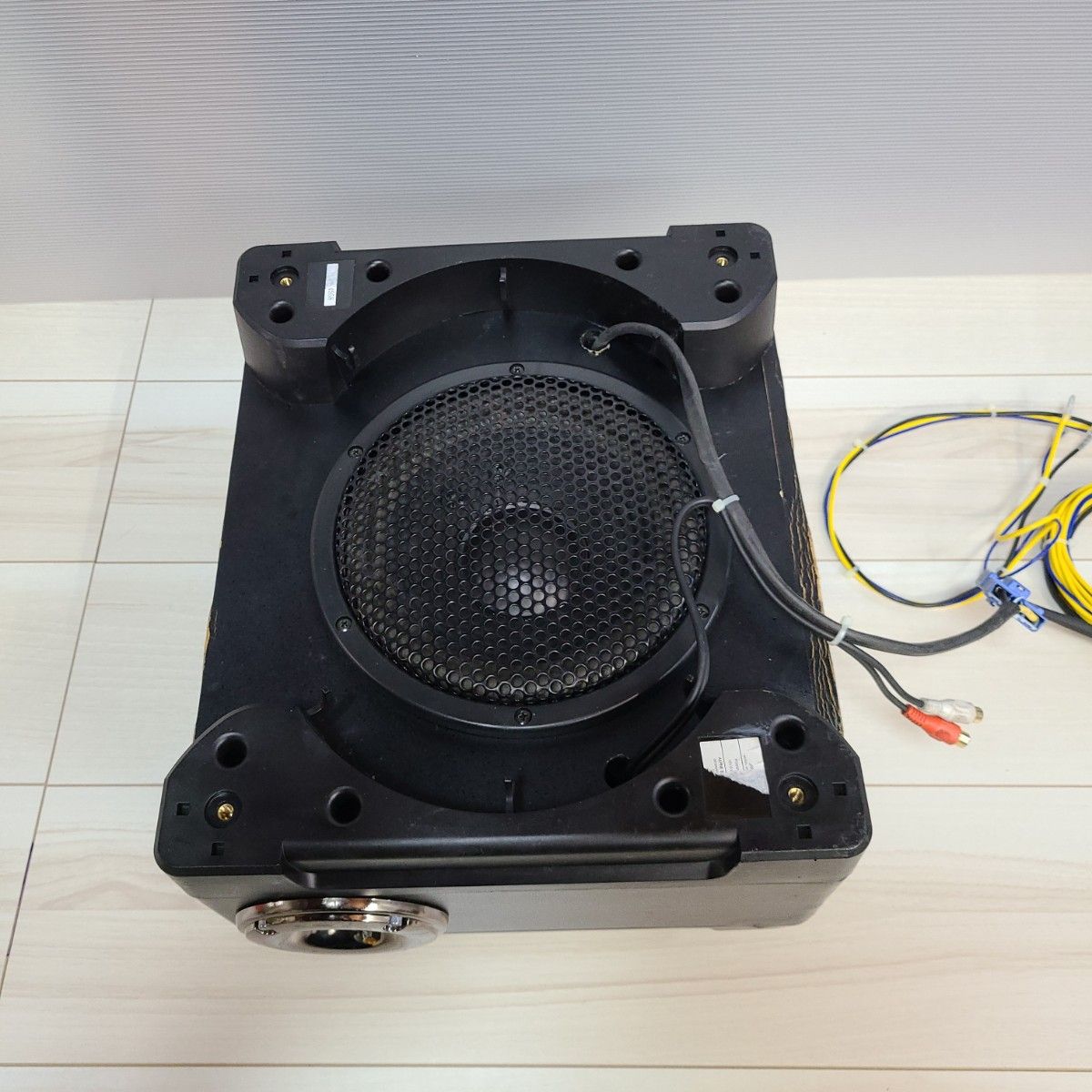 送料込み アンプ付サブウーファー ALPINE SWD-2000 MRP-350