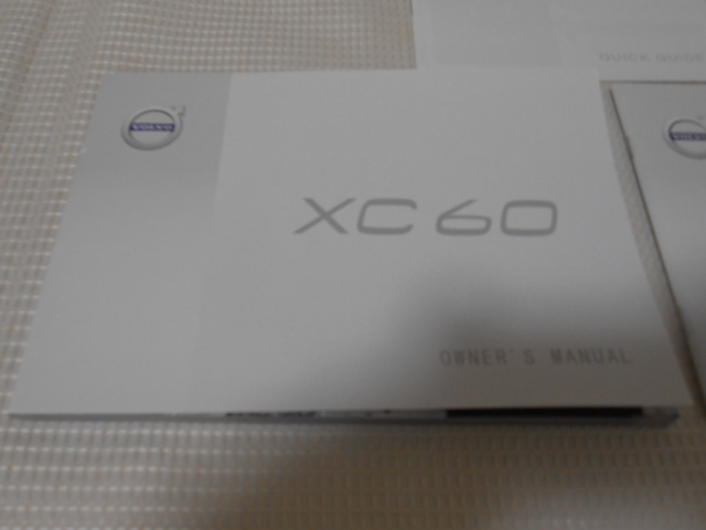 ☆送料無料/美品/ボルボ/VOLVO/XC60/2015年/TP18746/取扱説明書/取説/一式☆B2210-36_画像2