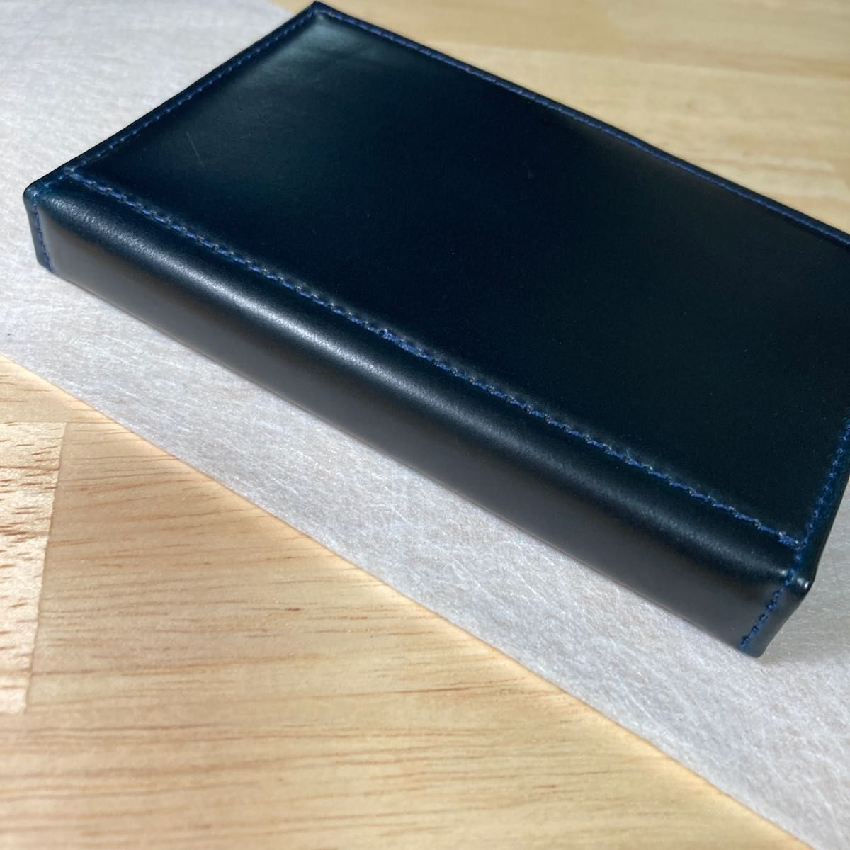 アシュフォード x 趣味の文具箱 ブルーコードバン システム手帳 アシュフォード x 趣味の文具箱 ブルーコードバン システム手帳