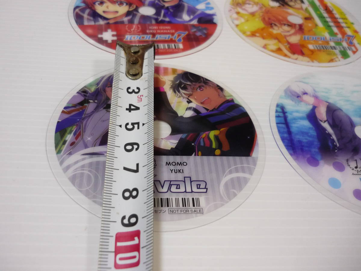 アイドリッシュセブン アイナナ コースター 260枚 コースター 4枚セット クリアコースター アイドリッシュセブン