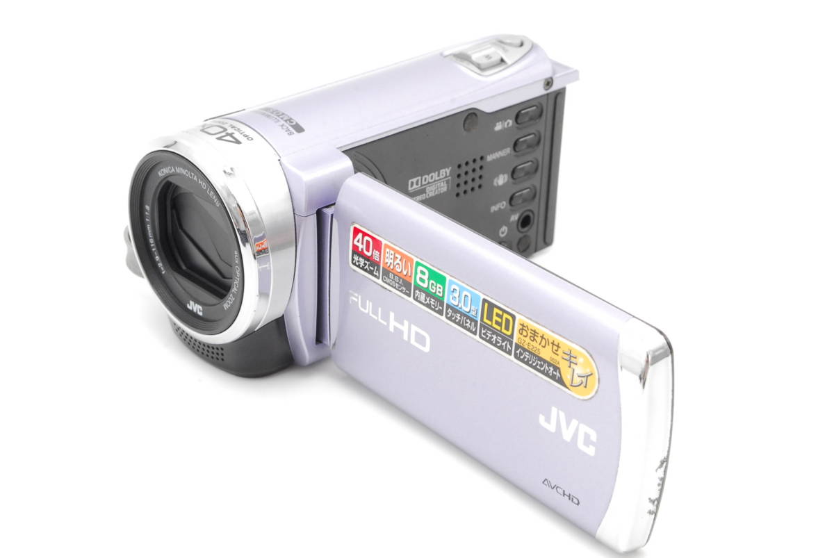 完売 非常に良い JVCケンウッド ビクター Everio エブリオ ビデオカメラ ハードディスクムービー 40GB GZ-MG275-S 