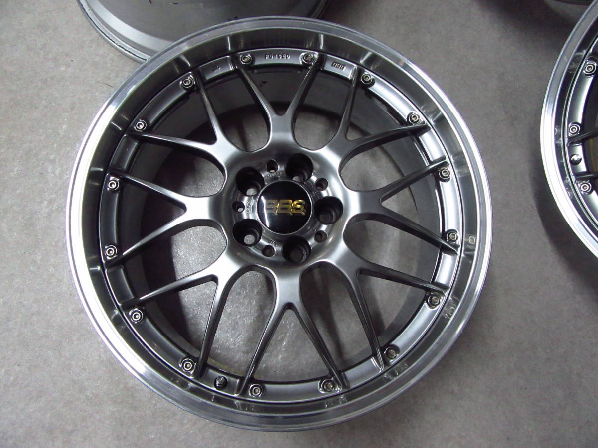 BBS RS-GT 20インチ 美品 BMW F10 F11 F12 E90 E91 E92 E93 F30 E65 E66 F01 F02 E89 Z4 X3 X4 F25 F26 LEXUS LS460 LS600h LS500 LC500 _画像5