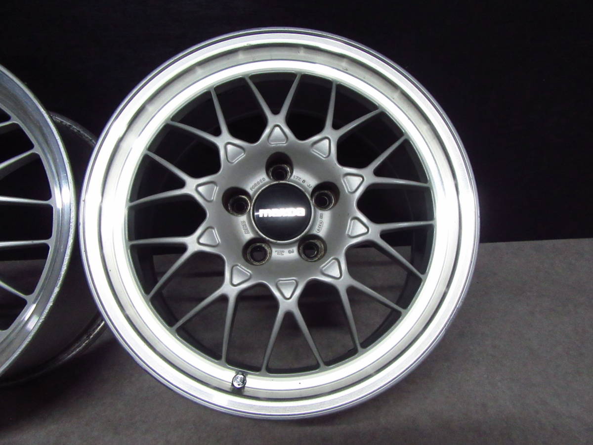 絶版品 超希少 マツダ mazda RX-7 FD3S Type-R バサースト 純正 OP BBS 17インチ 鍛造品 FORGED FC3S アンフィニの画像3