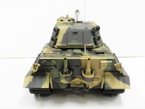 【対戦可能・塗装済み完成品戦車ラジコン】Heng Long（ヘンロン）製 Ver.7.0 2.4GHz 1/16 キングタイガー ヘンシェル砲塔 ☆3888A-1_画像3