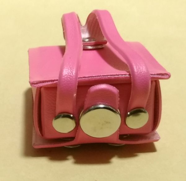 新品 ミニチュア ランドセル ピンク 約4.2x3.3cm 雑貨 小物入れ 人形用のアイテムにもなるかも ミニミニバッグ かばん カバン 未使用_画像7