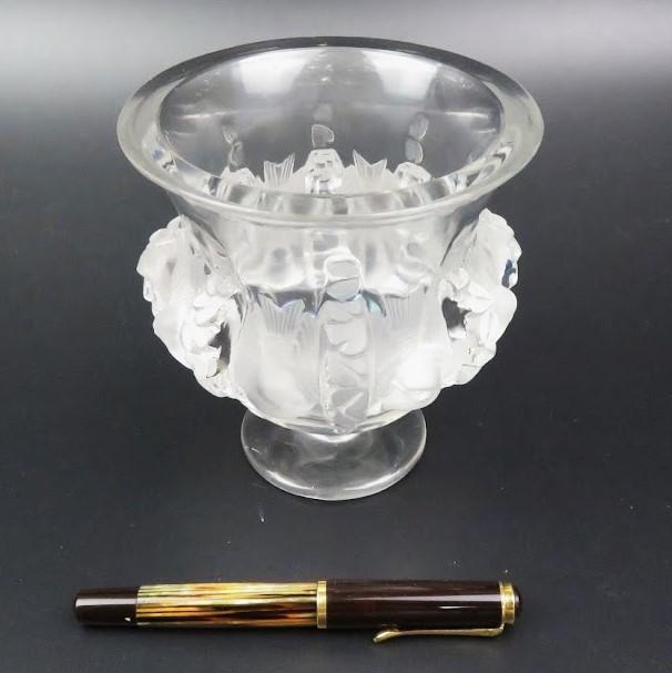 至高のガラス花瓶 ラリック 花瓶 ダンピエール フランス アンティーク 