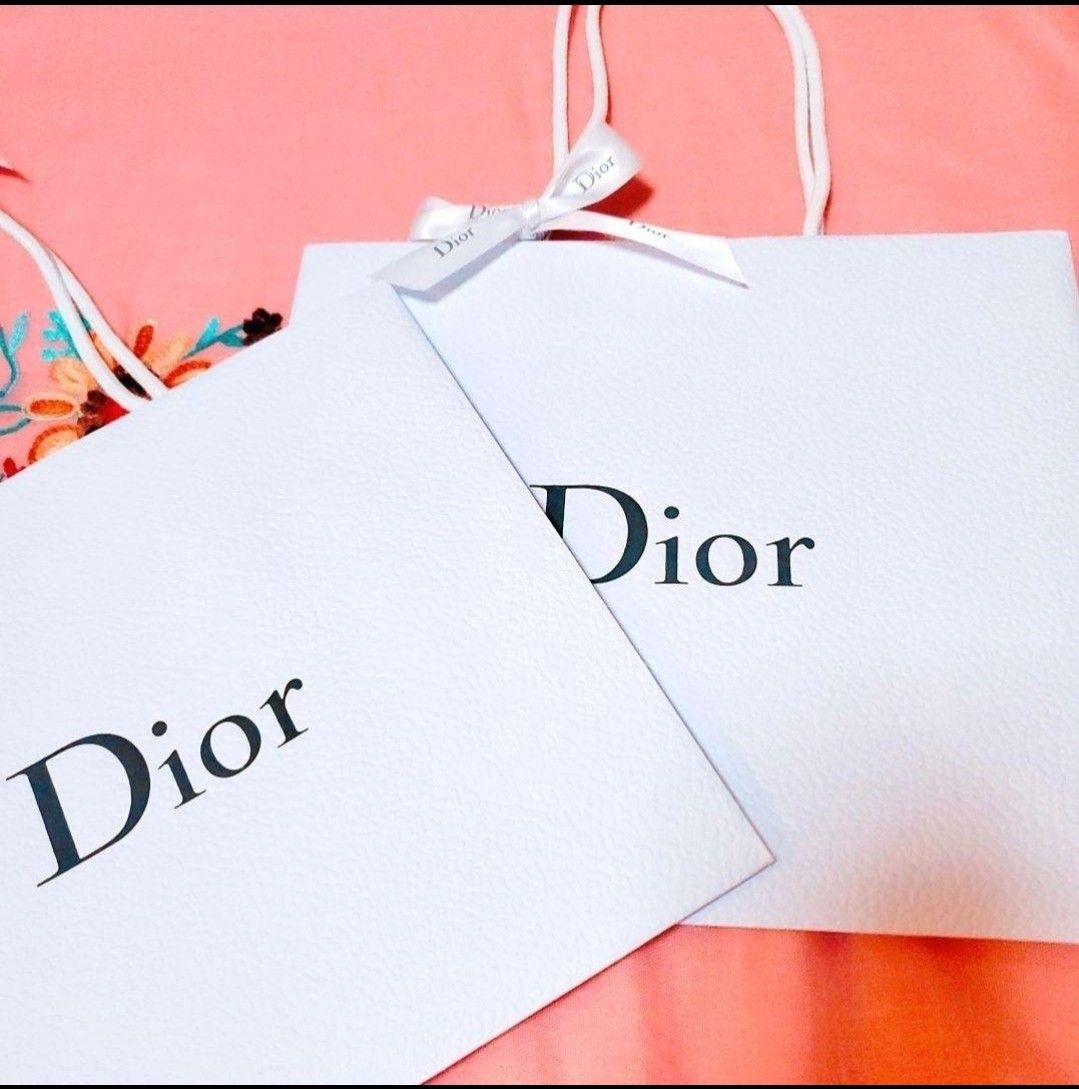 ディオール 紙袋 ギフトバッグ ショップ袋 ショッパー Dior 