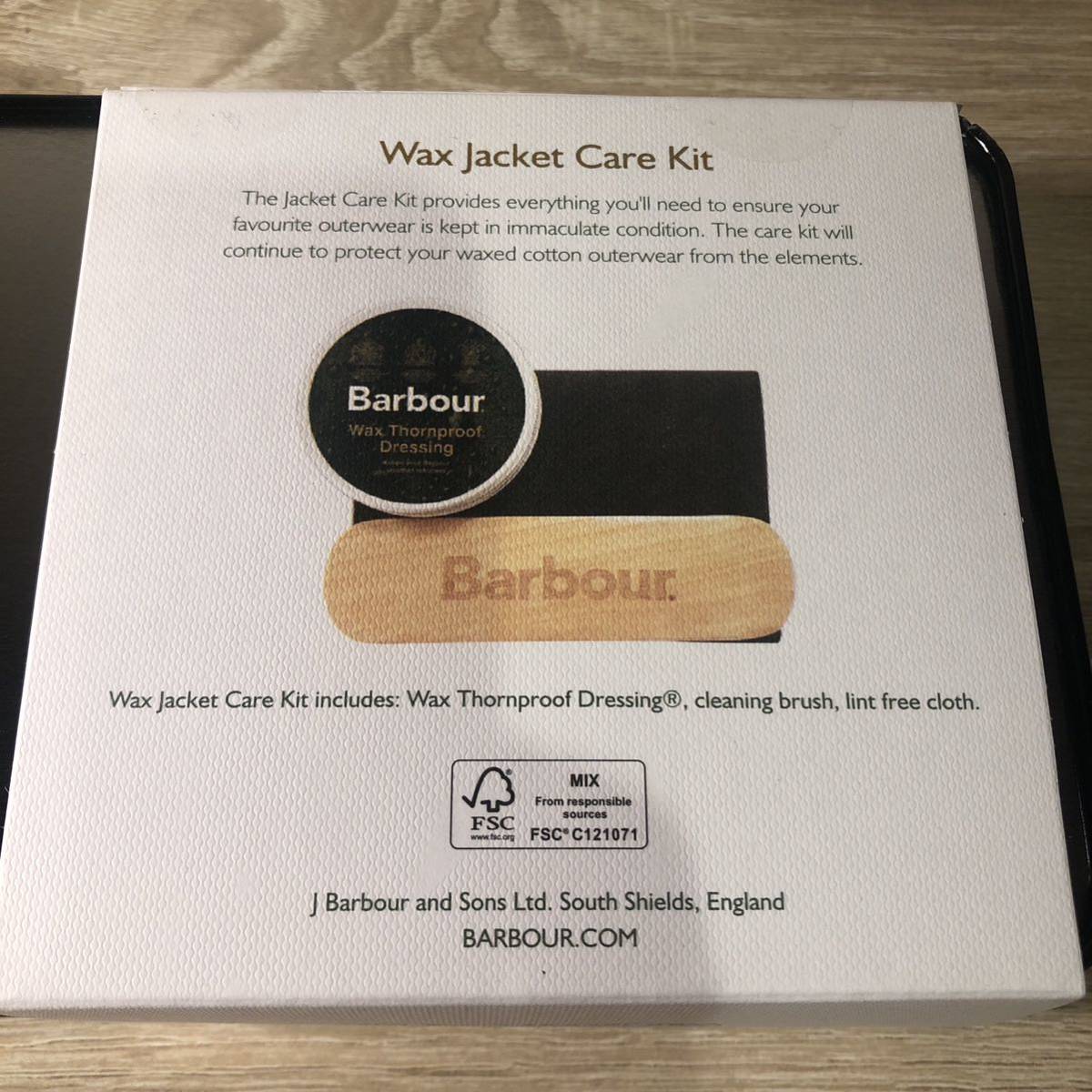 日本未発売 激安スタート Barbour Wax Jacket Care Kit 3点 オイル缶 