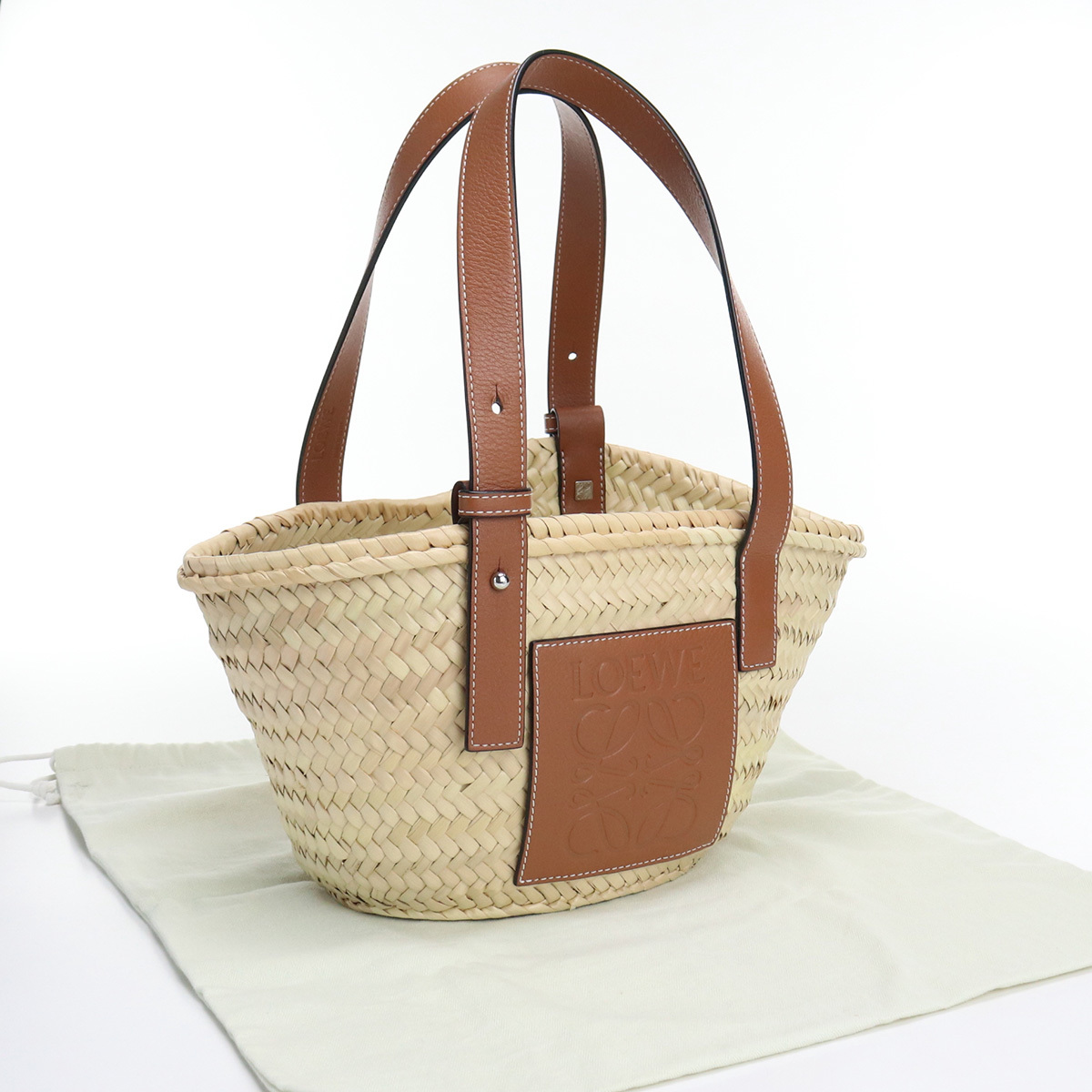 バッグ未使用品!LOEWE【ロエベ】バスケットバッグ かごバッグ