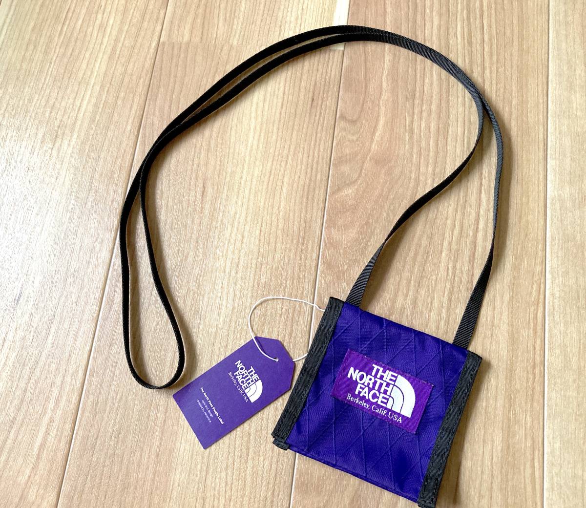 THE NORTH FACE PURPLE LABEL / X-Pac Shoulder Wallet / purple / ノースフェイス パープルレーベル ショルダー ウォレット マルチ ケースの画像2