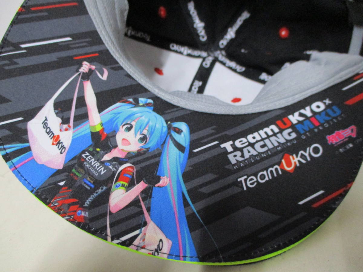 Team UKYO×RACING MIKU Hatsune Miku GT PROJECT racing cap FREE size 