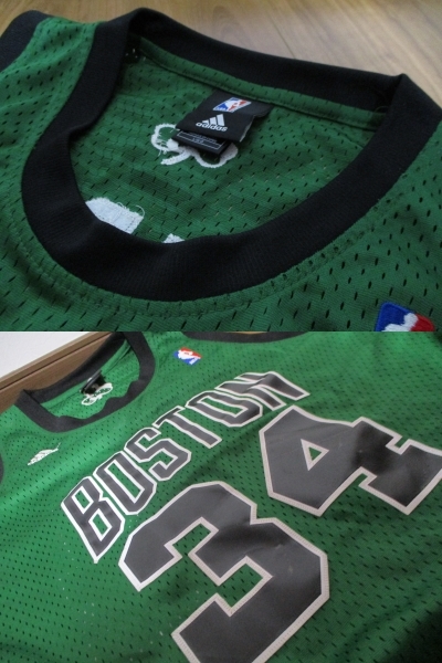 アディダス NBA セルティックス #34 ピアース ユニフォーム スウィングマンジャージ Lサイズ