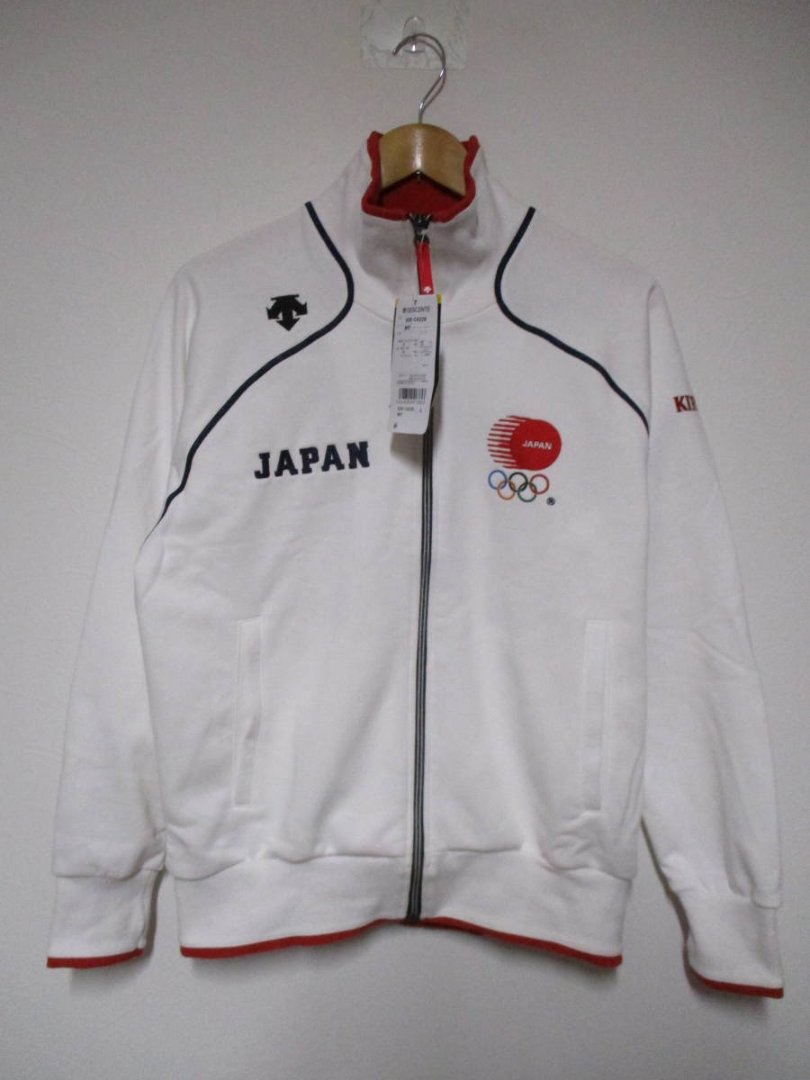 未使用 デサント トリノ五輪 日本代表選手団 レプリカジャージ トラックジャケット Lサイズ