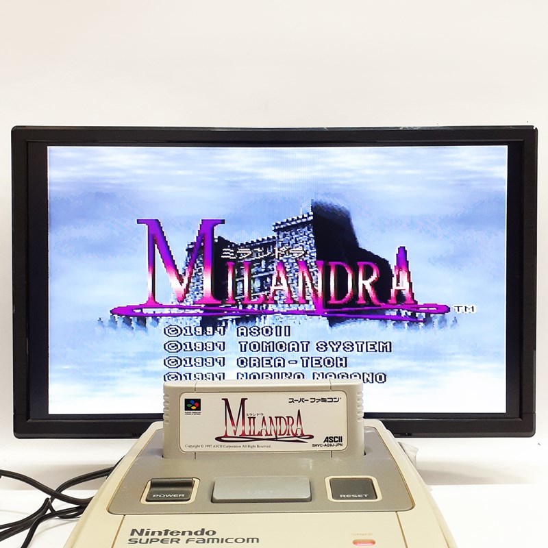 ヤフオク! - SFC ソフト MILANDRA ミランドラ カセットのみ A