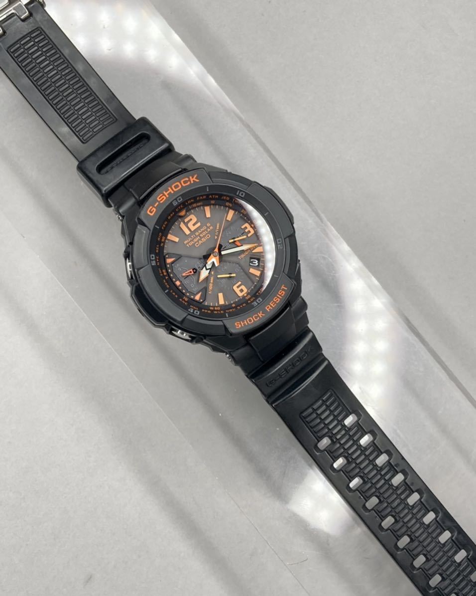 極美品CASIO G-SHOCK スカイコックピット電波ソーラー GW-3000 極美品CASIO G-SHOCK スカイコックピット電波ソーラー GW-3000