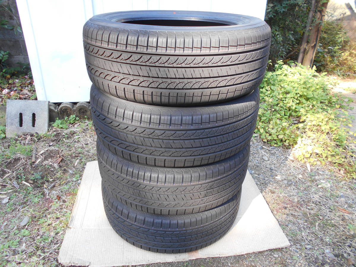 新車外し ヨコハマ YOKOHAMA AVID GT BluEarth 235/55R19 タイヤ4本