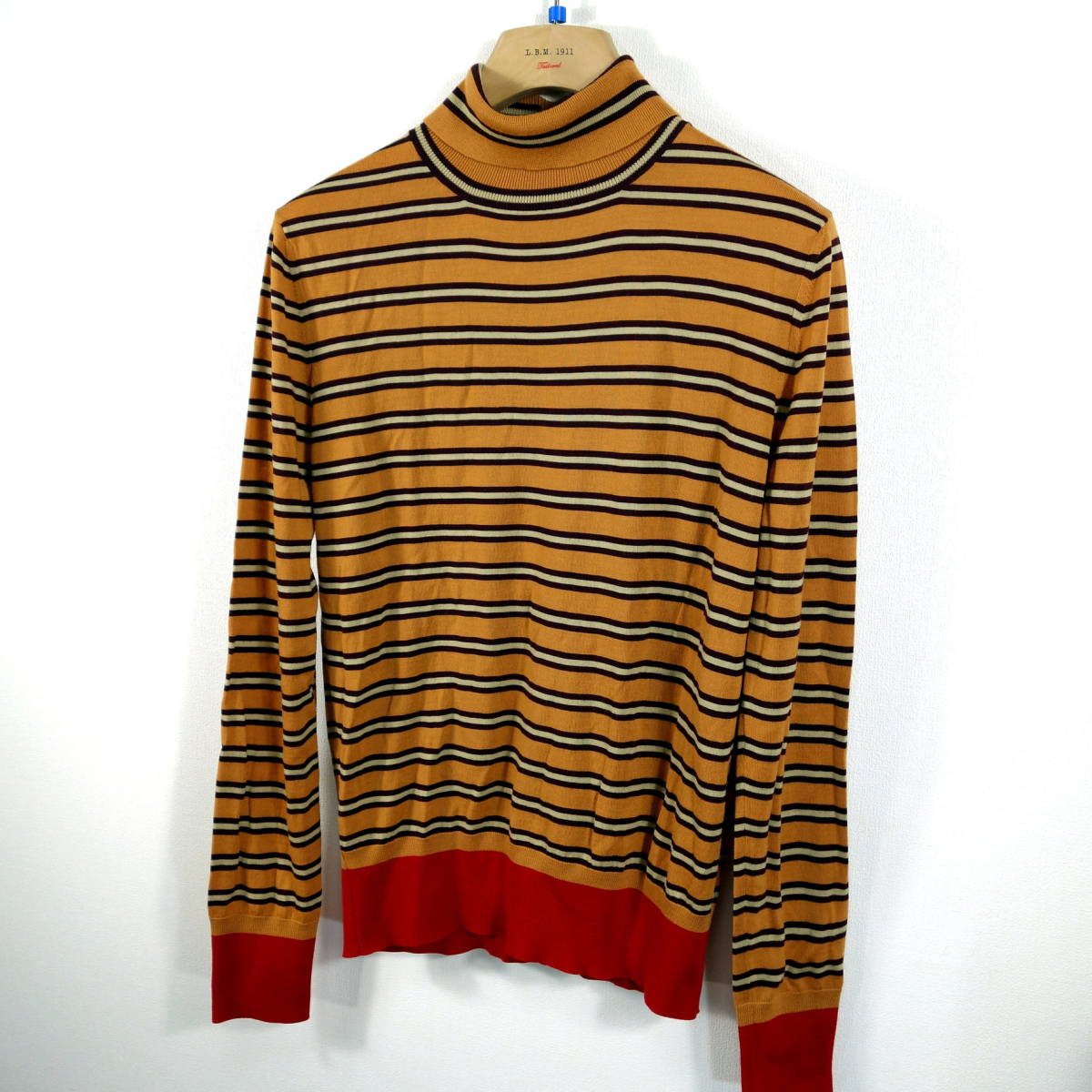 美品】マルニ ボーダーハイネックニット MARNI サイズ44(S相当