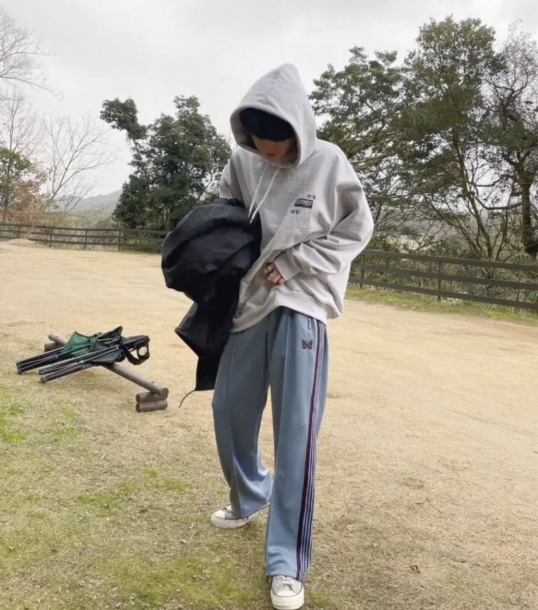 Needles ストレート サックスブルー