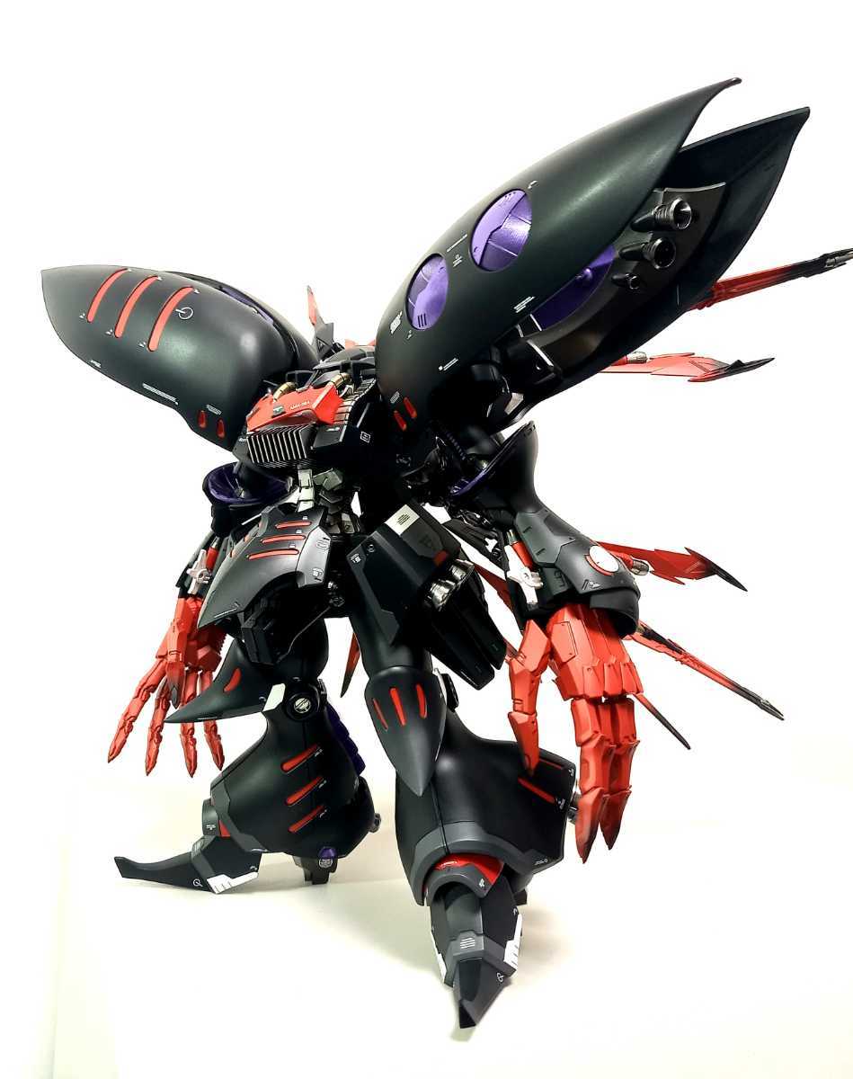 MG 1/100「キュベレイ アンベリール」オリジナルカスタム 改修全塗装完成品_画像2