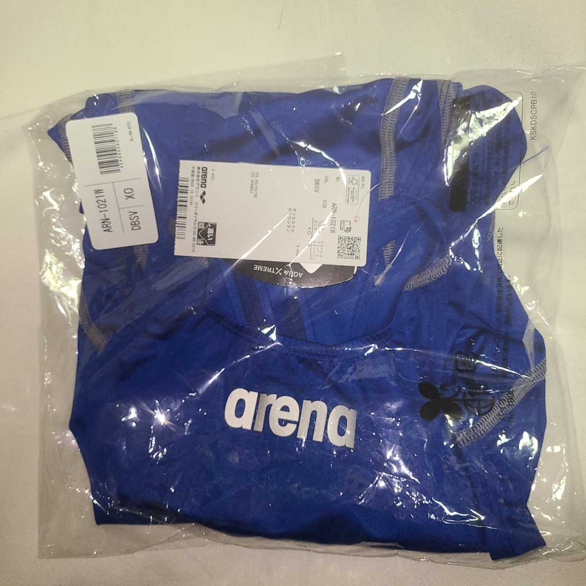 新品未使用 アリーナ AQUA Xtreme レディースリミック ARN-1021W xoハイレグ競泳水着 _画像3