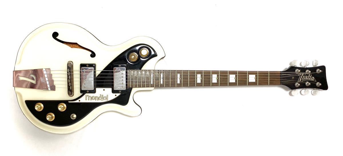 送料無料【Italia Guitars/イタリアギターズ】「Mondial」セミホロウ