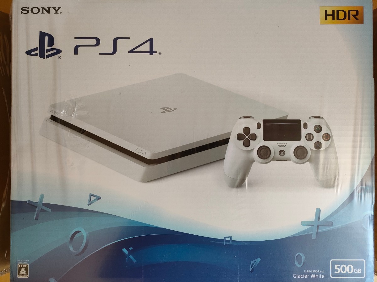 PlayStation4 グレイシャー・ホワイト 500GB CUH-2200AB02｜PayPayフリマ