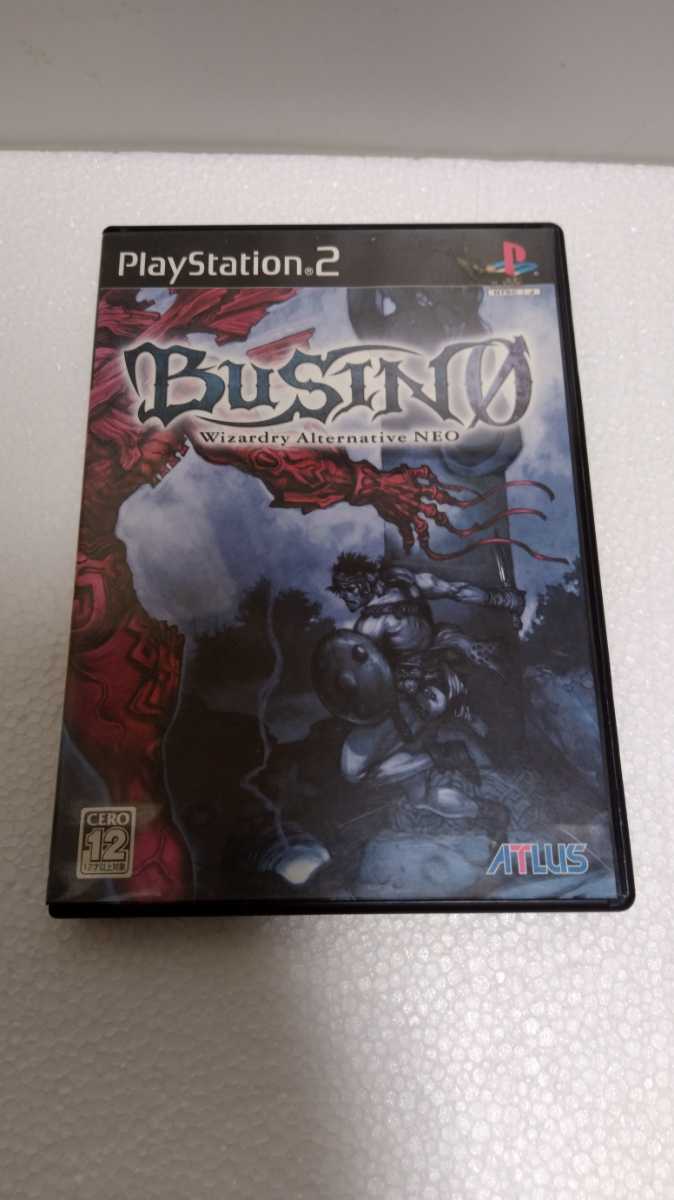 PS2 BUSIN 0 ゼロ ケース、説明書あり 送料無料