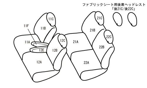 タントカスタム シートカバー ベレッツァ カジュアル D855