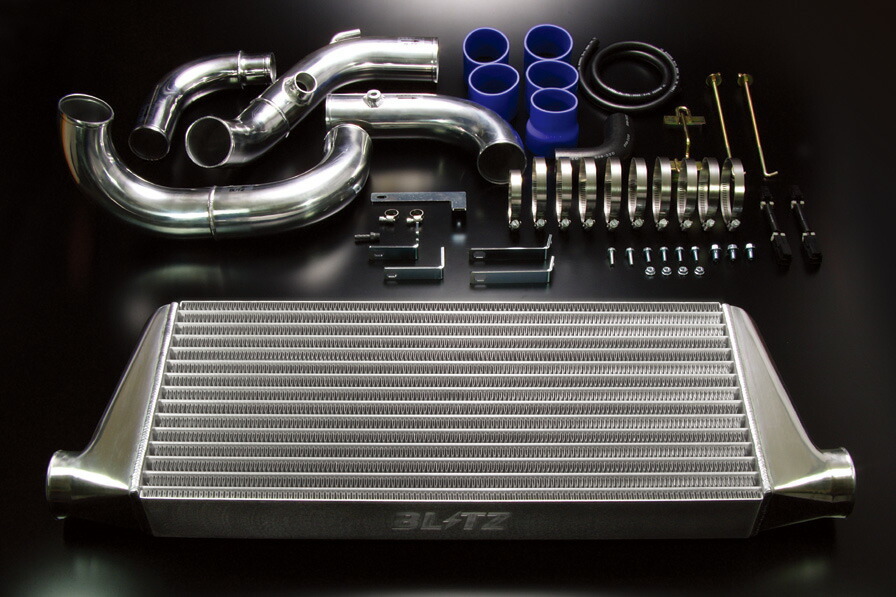 ブリッツ チェイサー JZX90 インタークーラー SE TYPE JS (2層幅タイプ) 23105 BLITZ INTER COOLER SE 直_画像3