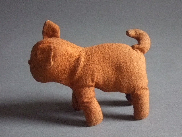 逸品くたびれた手作りの目の無い縫いぐるみ犬のぬいぐるみ人形 逸品くたびれた手作りの目の無い縫いぐるみ犬のぬいぐるみ人形