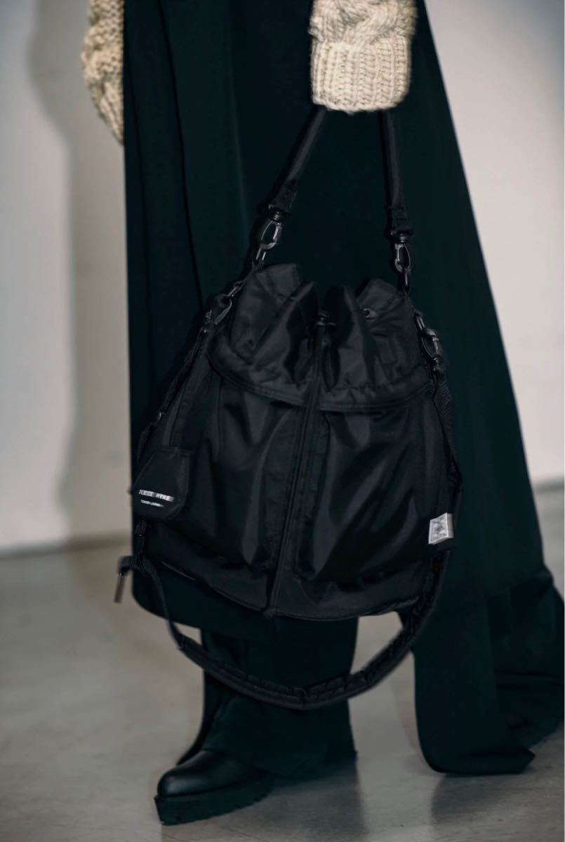 最終価格 PORTER × HYKE 2WAY TOOL BAG (LARGE) Black ハイク ポーター