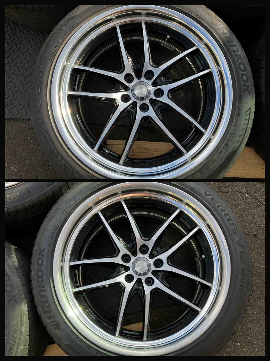 WORK XSA 戦 20インチ 9JJ ET38 245/45R20-