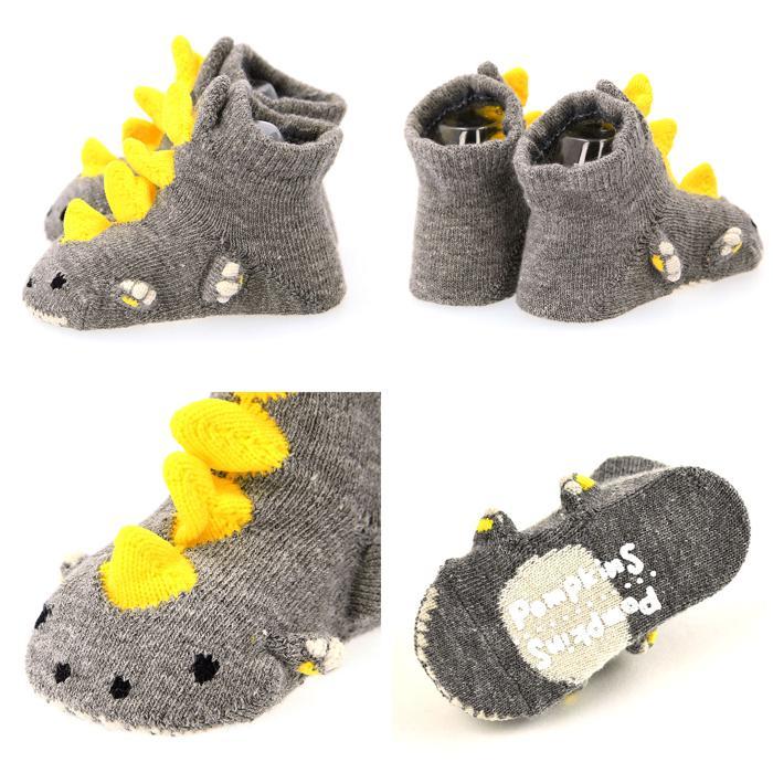 * dinosaur gray baby socks mail order socks dinosaur samesima squirrel POMPKINSpop gold z animal animal 9~12cm pop up socks POP UP