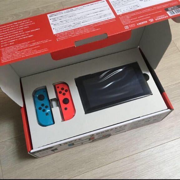 Switch本体 任天堂スイッチ ネオンレッド ネオンブルー Nintendo 